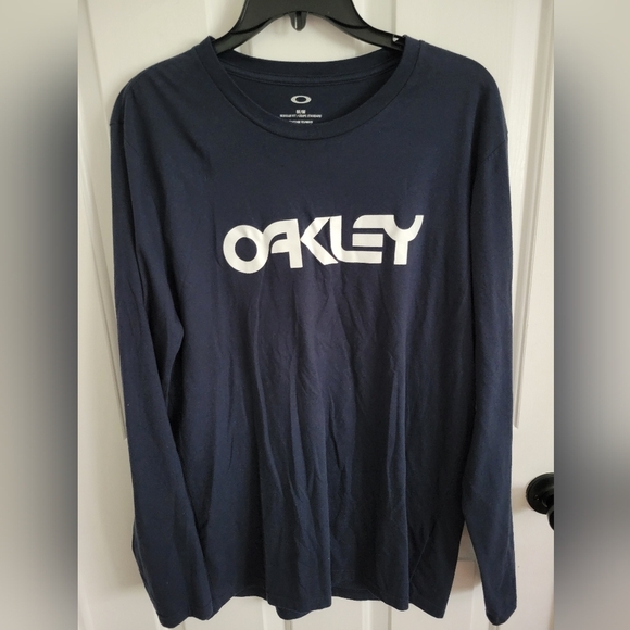 Oakley Other - Oakley Mens Mark II Tee Long Sleeve T-Shirt Navvy Blue Fathom Size Medium